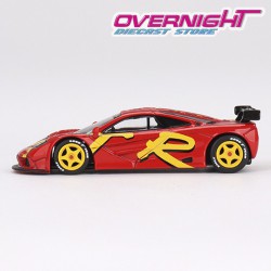 Mclaren F1 Gtr Presentation – Rojo y amarillo – Mini GT 684 – 1/64