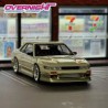 Vertex Nissan Silvia S13 blanco y dorado – Tarmac Works TC-T64G-025-WH