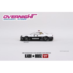 1999 Nissan Skyline Gt-R (R34) Kaido Works V2 Aero Policía Japonesa – Mini GT Kaido House MGTKHMG120