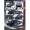 Lbwk Mazda Rx7 Fd3s Lb Super Silhouette negro – Inno64 LBWK-RX7-01