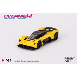 2023 Aston Martin Valkyrie Aston Martin Yellow – Mini GT MGT00744