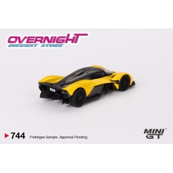 2023 Aston Martin Valkyrie Aston Martin Yellow – Mini GT MGT00744