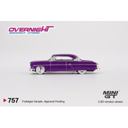 1954 Lincoln Capri Hot Rod Purple Metallic - Mini GT MGT00757