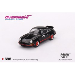 Porsche 911 Carrera Rs 2.7 Negro y Rojo – Mini GT MGT00688