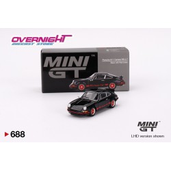 Porsche 911 Carrera Rs 2.7 Negro y Rojo – Mini GT MGT00688