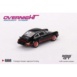 Porsche 911 Carrera Rs 2.7 Negro y Rojo – Mini GT MGT00688