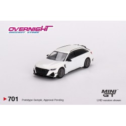 2020 Audi Rs-6 R Abt Glacier White – Mini GT MGT00701