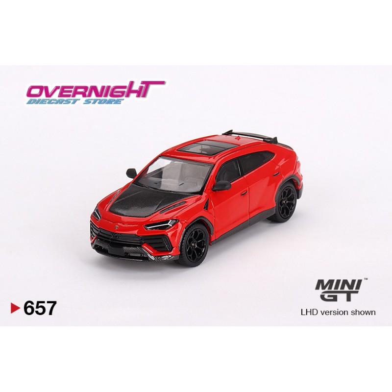 Lamborghini Urus Performante Rosso Mars – Mini GT MGT00657