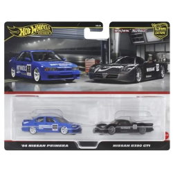 Hot Wheels Premium pack 2 Nissan R390 GT1 y 1994 Nissan Primera HRR74