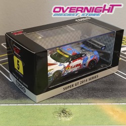 Ebbro Nissan Gt-R Nc Super Gt300 N5 Tamanaka /Jamashita, Transformers blanco/azul/rojo 2014 - Escala 1/43