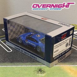 Ebbro Nissan Calsonic Impul Gt-R Super Gt500 N12 H. Yasuda/J.P. Oliveira Rd 1 Okayama, azul 2015 - Escala 1/43