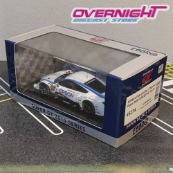 Ebbro Epson Nsx Concept-Gt Super Gt500  Rd.1 Okayama N64, blanco/azul 2015 - Escala 1/43