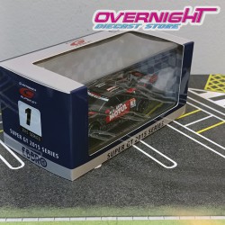 Ebbro Nissan Motul Autech Gt-R Super Gt500 Okayama Test N1, negro/rojo 2015 - Escala 1/43