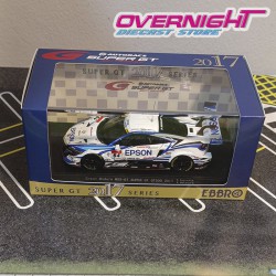 Ebbro Epson Modulo Nsx-Gt Super Gt Gt, blanco/azul 2017 - Escala 1/43