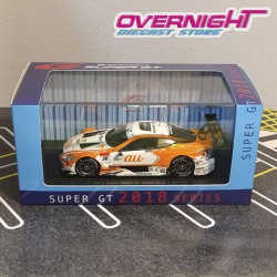 Ebbro Au Tom's Lc500 Super Gt Gt500 N36 Kazuki Nakajima/J.Rossiter, blanco/naranja 2018 - Escala 1/43