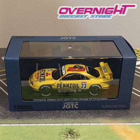 Ebbro Nissan Skyline R33 Jgtc 1998 Pennzoil N23 High Down Force - Escala 1/43