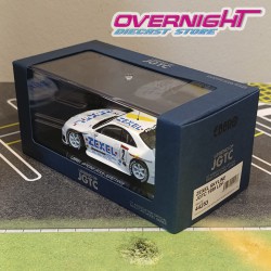 Ebbro Nissan Skyline R33 Jgtc Zexel N2 Aguri Suzuki/Masahiko Kageyama, blanco/azul/rojo 1998 - Escala 1/43