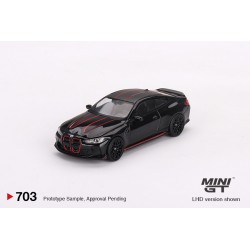 Bmw M4 Csl negro – Mini GT 703 Escala 1/64