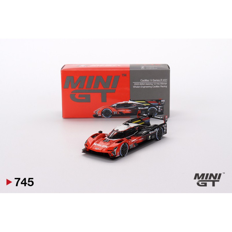 Cadillac V-Series R Cadillac Racing n31 Whelen Engineering Sebring Mini GT 745 Escala 1/64