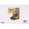 Land Rover Defender 110 Amazon Team Japan Camel Trophy Mini GT 751 Escala 1/64