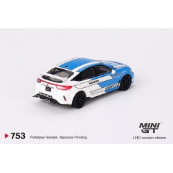 Honda Civic Type R n3 Pace Car - Mini GT 753 Escala 1/64