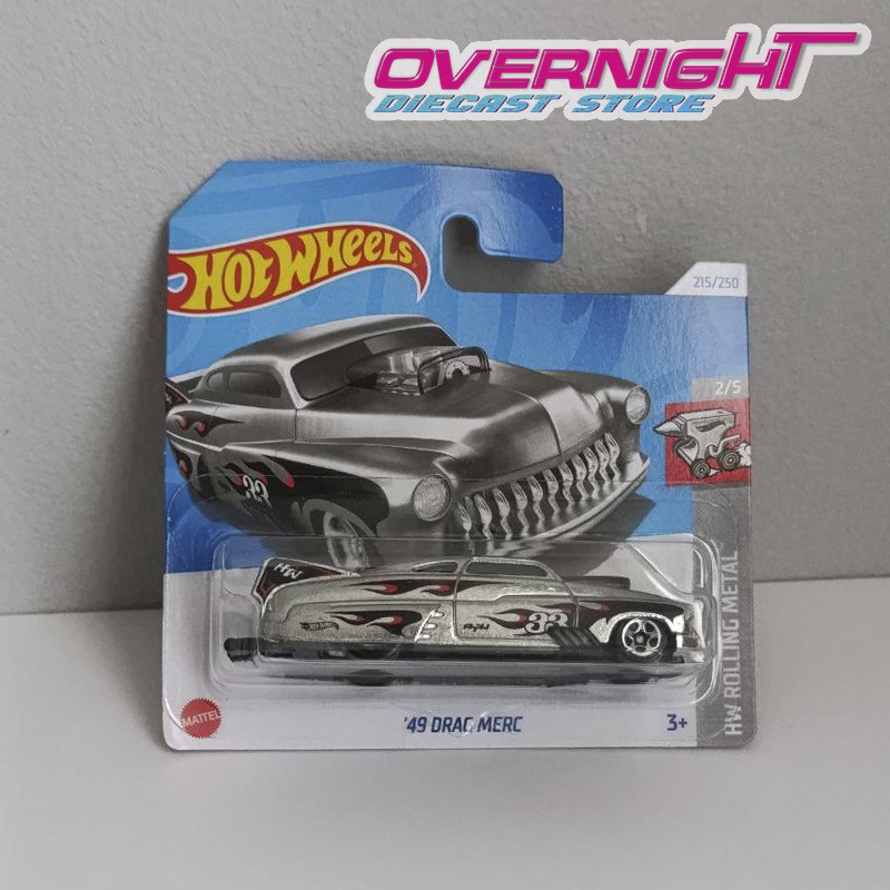 Hot Wheels 49 Drag Merc - HW Rolling Metal - HTB54-N521