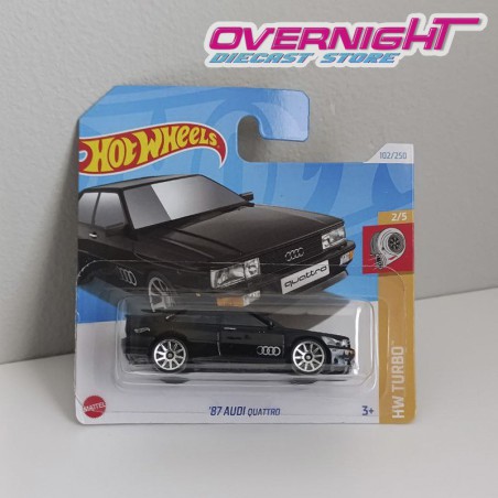 Hot Wheels 87 Audi Quattro - HW Turbo - HTD24-N521