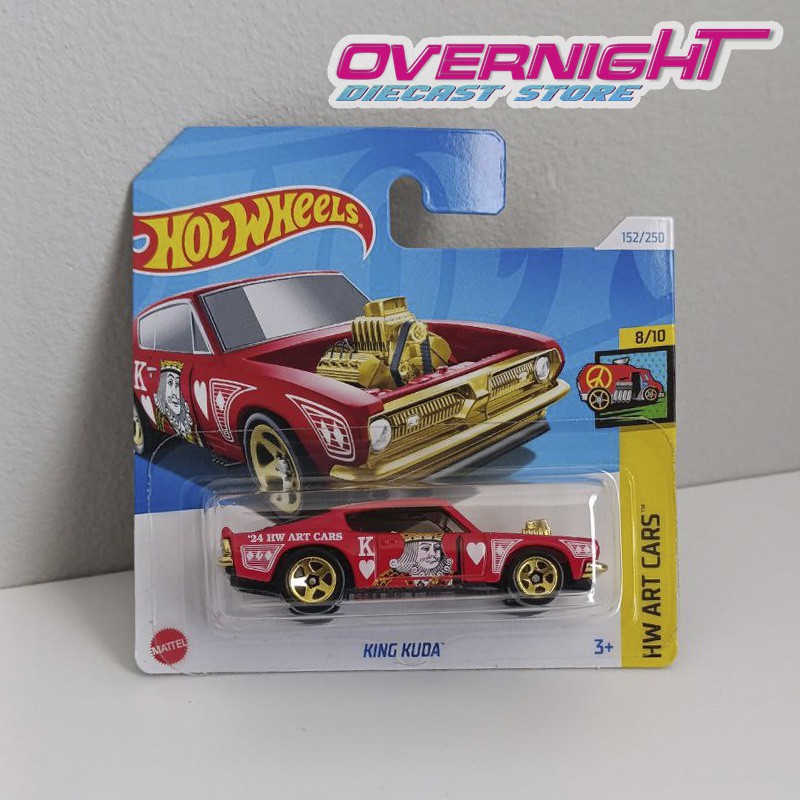 Hot Wheels King Kuda - HW Art Cars - HTD73-N521