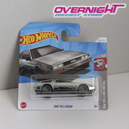 Hot Wheels DMC Delorean TH - HW Rolling Metal - HTF28-N521