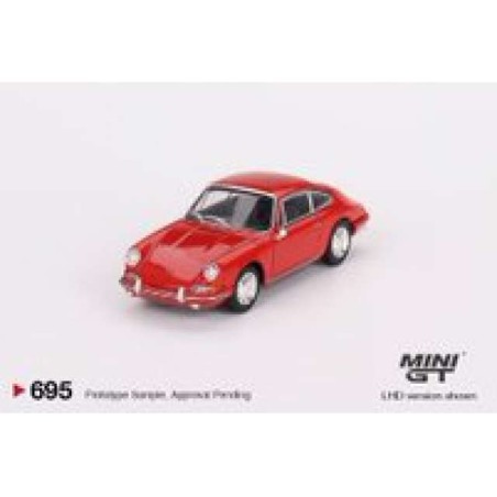 Mini GT 1963 Porsche 911 (901) Rojo – MGT00695