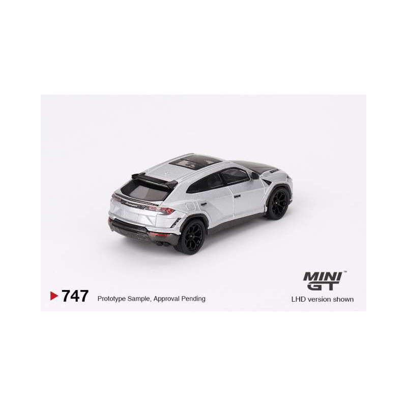 Mini GT 2024 Lamborghini Urus Performante gris – MGT00747