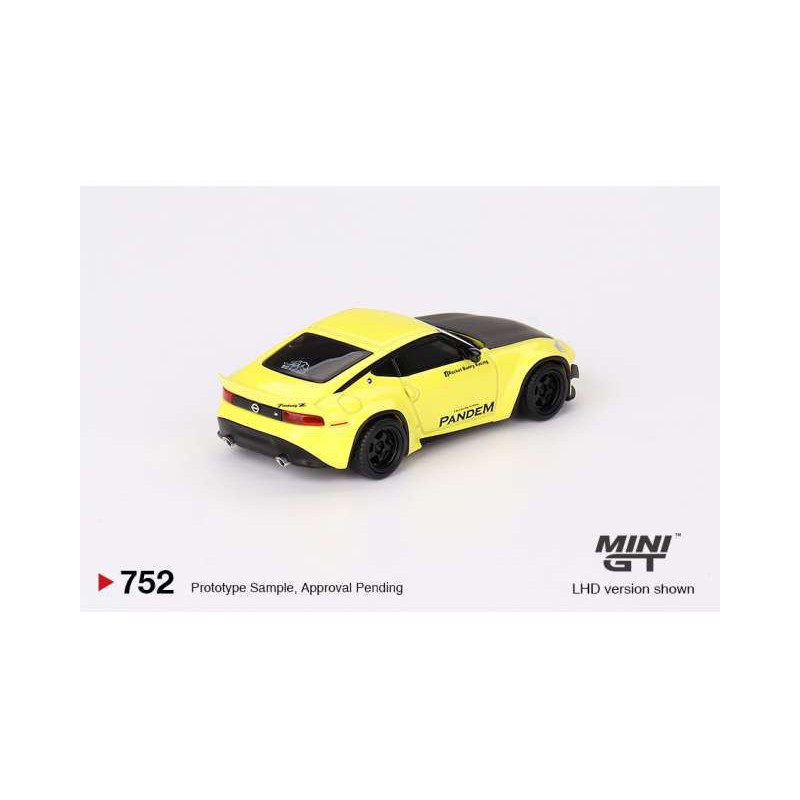 Mini GT 2024 Nissan Z 400 Pandem amarillo – MGT00752