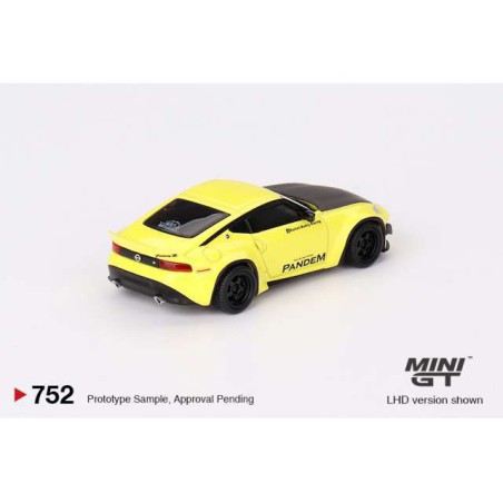 Mini GT 2024 Nissan Z 400 Pandem amarillo – MGT00752