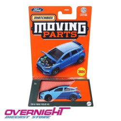 Matchbox 2018 Ford Focus RS Moving Parts - escala 1/64 HVM82-LA30