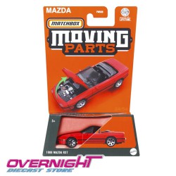 Matchbox 1988 Mazda RX7 Moving Parts - escala 1/64 HVN06-FWD28