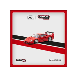 Tarmac Works Ferrari F40 LM rojo escala 1/64