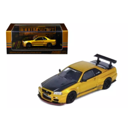 Inno64 Nissan Skyline GT-R R34 Top Secret gold Malaysia Diecast Expo