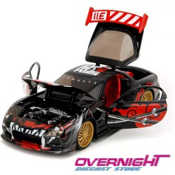 Jada Mazda RX7 with Saru figure - LAB MONKEYS - escala 1/24