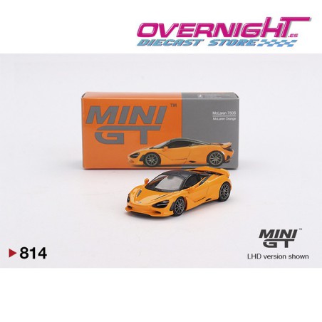 Mini GT McLaren 750s - McLaren Orange MGT00814lhd 1/64