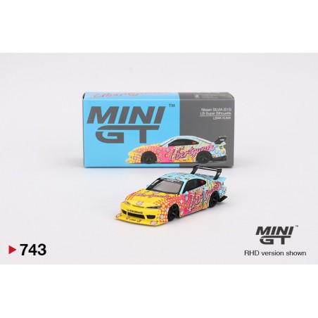Mini GT 1999 Nissan Silvia S15 Lb-Super Silhouette Lb Kuma MGT00743rhd  - Escala 1/64
