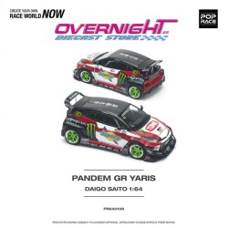 Pop Race Toyota Pandem Gr Yaris Daigo Saito Drift Monster – Escala 1/64 PR640106