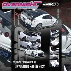 Inno64 Nissan Skyline Gt-R (R35) - Top Secret Tokyo Auto Salon 2021 – Escala 1/64 in64-R35TS-TAS2021