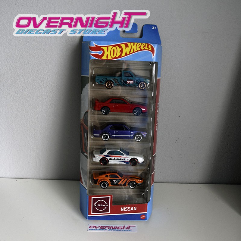 Hot Wheels Pack 5 Nissan 2023