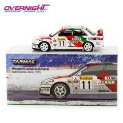 Tarmac Works Mitsubishi Lancer Gsr Evolution II 1995 Monte-Carlo n11 T.Makinen – 1/64 TC-T64G-049-95MCR11