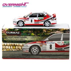 Tarmac Works Mitsubishi Lancer Evolution K.Eriksson/S. Parmander Monte Carlo 1993 n8 – 1/64 TC-T64G-048-93MCR08