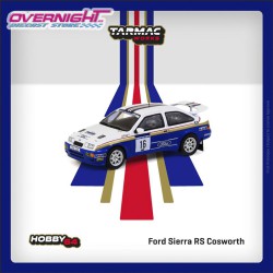 Tarmac Works Ford Sierra RS Cosworth Saeed Al-Hajri - Rally Of New Zealand – 1/64 TC-T64-058-89NZR16