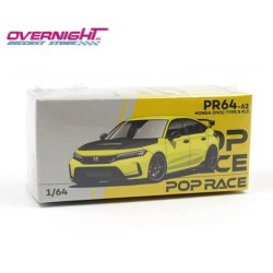 Pop Race Honda Civic Type-R Fl5 amarillo – Escala 1/64 PR640062