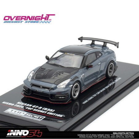 Inno64 Nissan Skyline Gt-R (R35) Nismo 2024 - Top Secret HK Toy Car Salon – 1/64 in64-R35TS-HKTS24