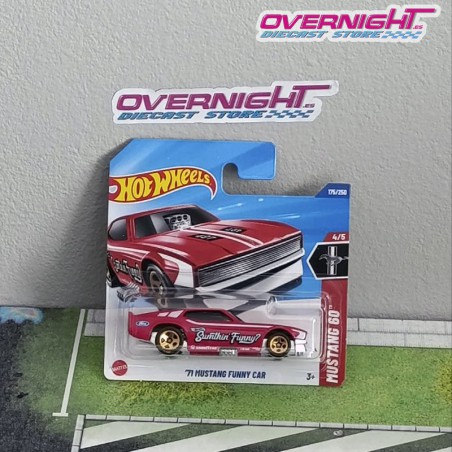 Hot Wheels 71 Mustang Funny Car - 2025 JBB04-N521