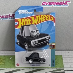 Hot Wheels 70 Dodge Charger Fast and Furious - tarjeta larga japonesa HNK32-N910H